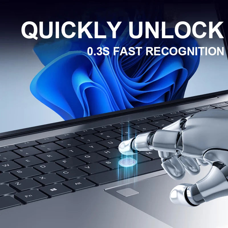15.6 inch Fingerprint Unlock Windows 11 Gaming Laptop