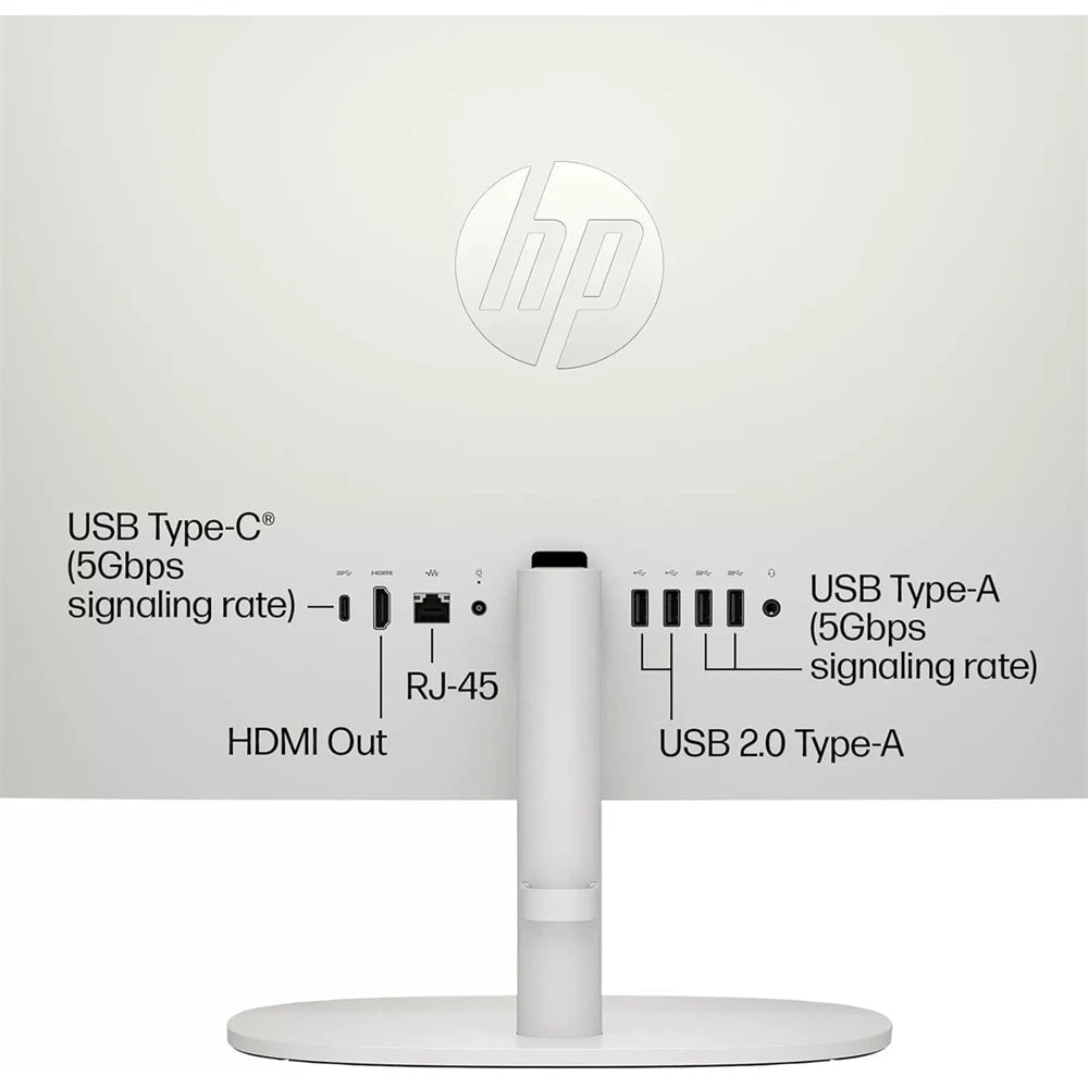 HP 21.5-inch All-in-One Desktop Computer, Intel Celeron J4025 Processor, 32GB RAM, 2TB SSD