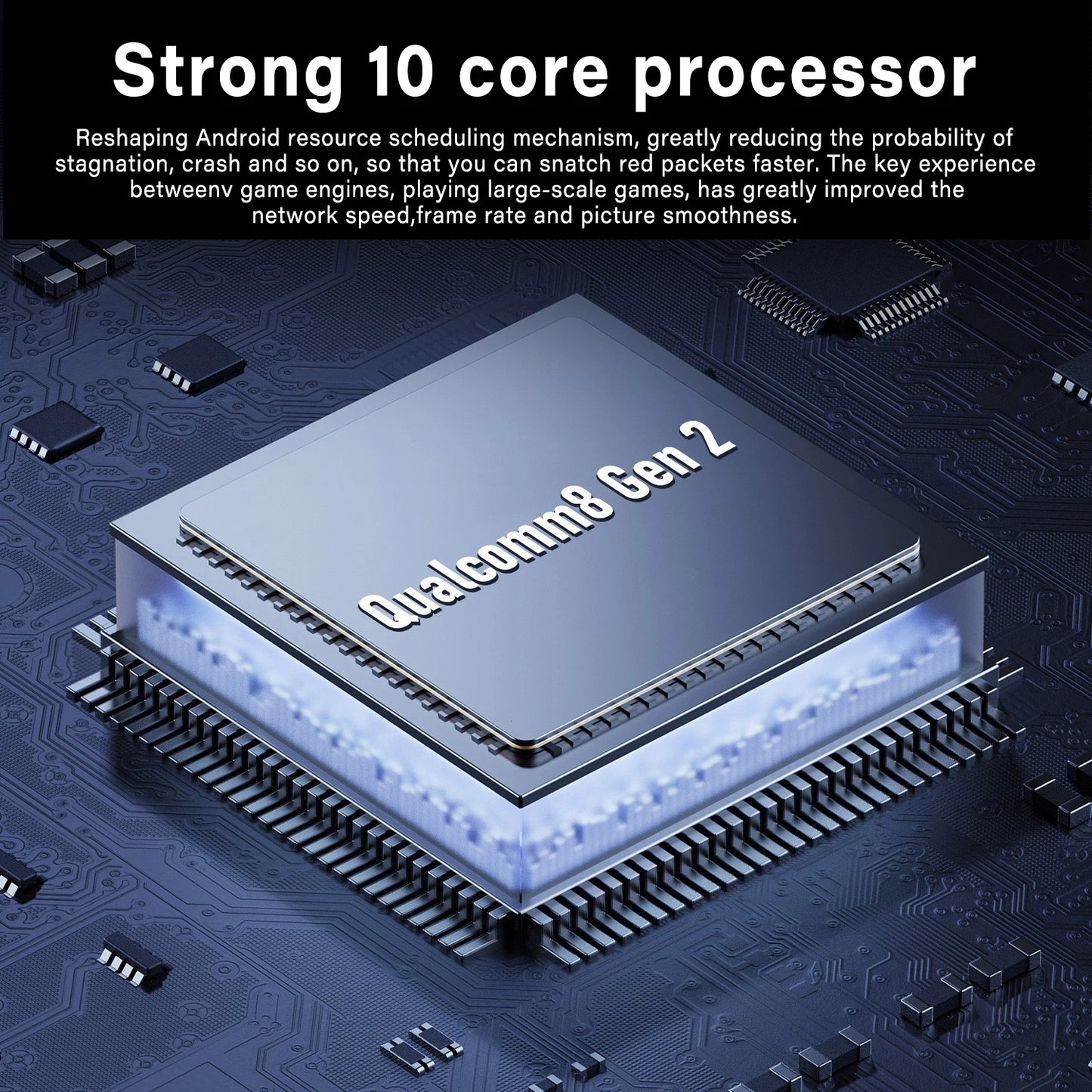 Pad 8 Pro Tablet 10.1 inch Android 13 Snapdragon 8gen2