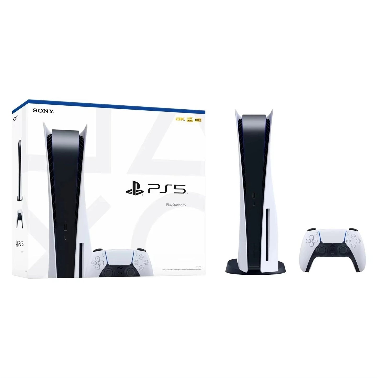 Sony PlayStation 5 Game Console (Disc Edition) - White
