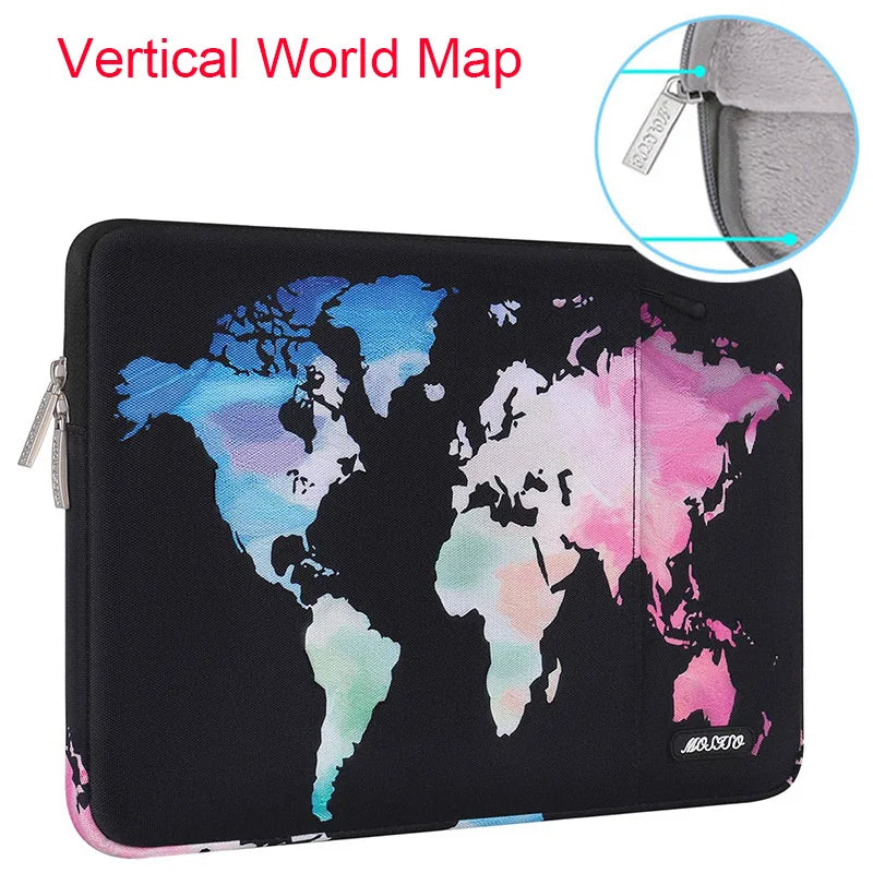 Mosiso Waterproof Laptop Bag Canvas Cover for Men & Women
