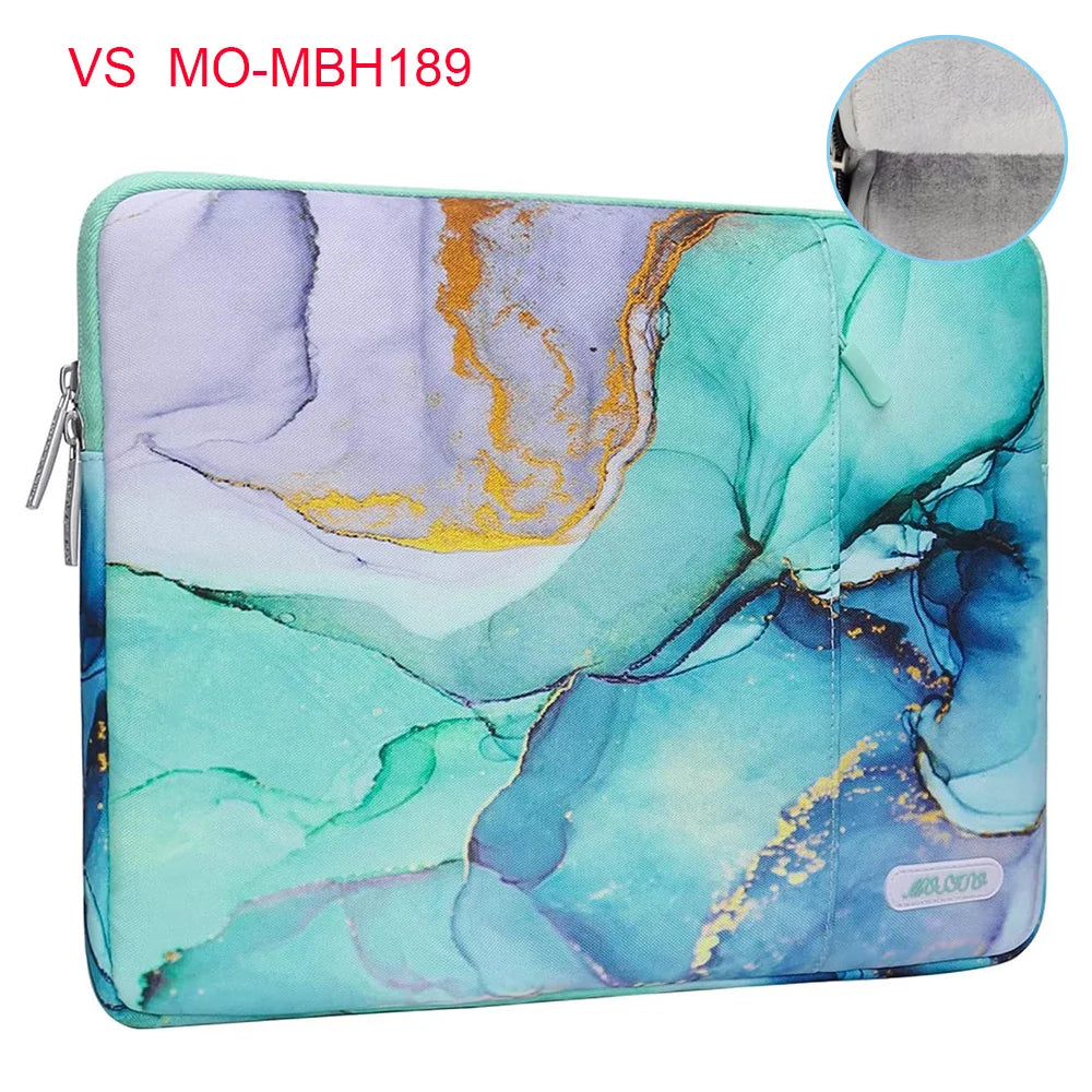 Mosiso Waterproof Laptop Bag Canvas Cover for Men & Women