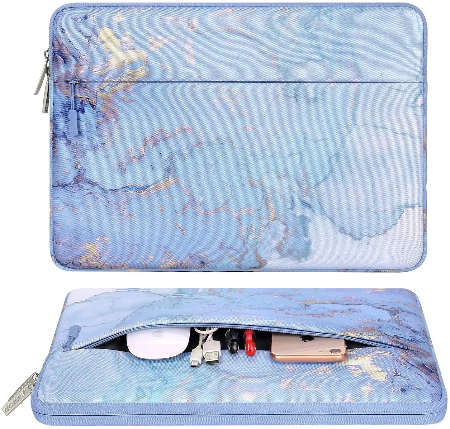 Mosiso Waterproof Laptop Bag Canvas Cover for Men & Women