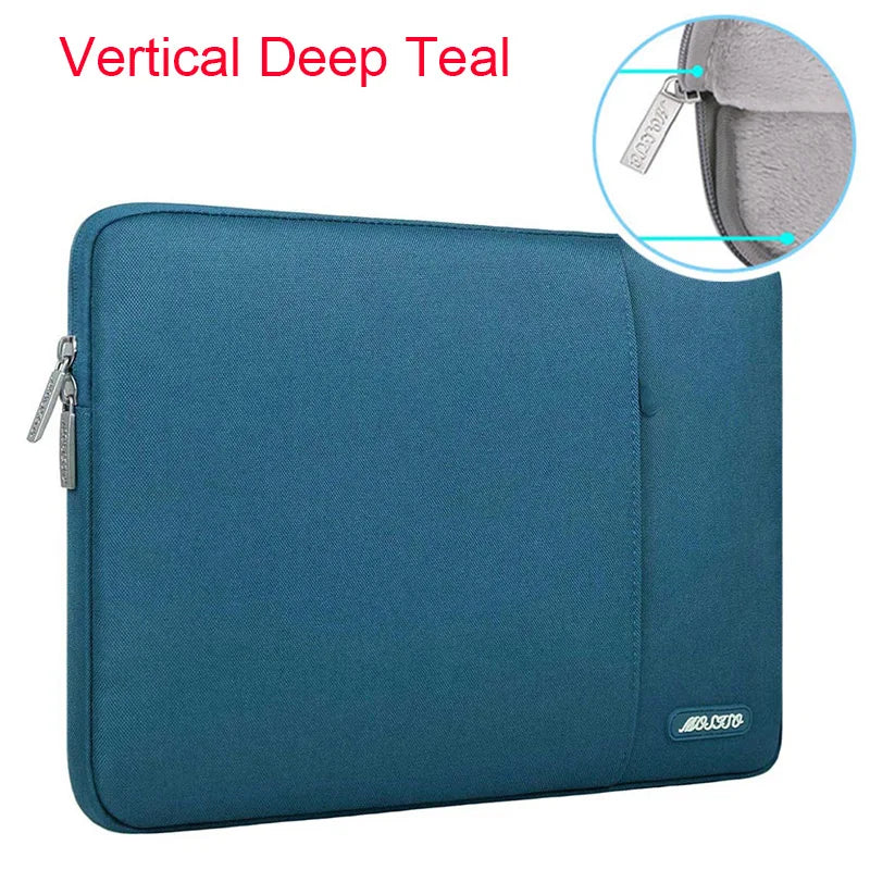 Mosiso Waterproof Laptop Bag Canvas Cover for Men & Women