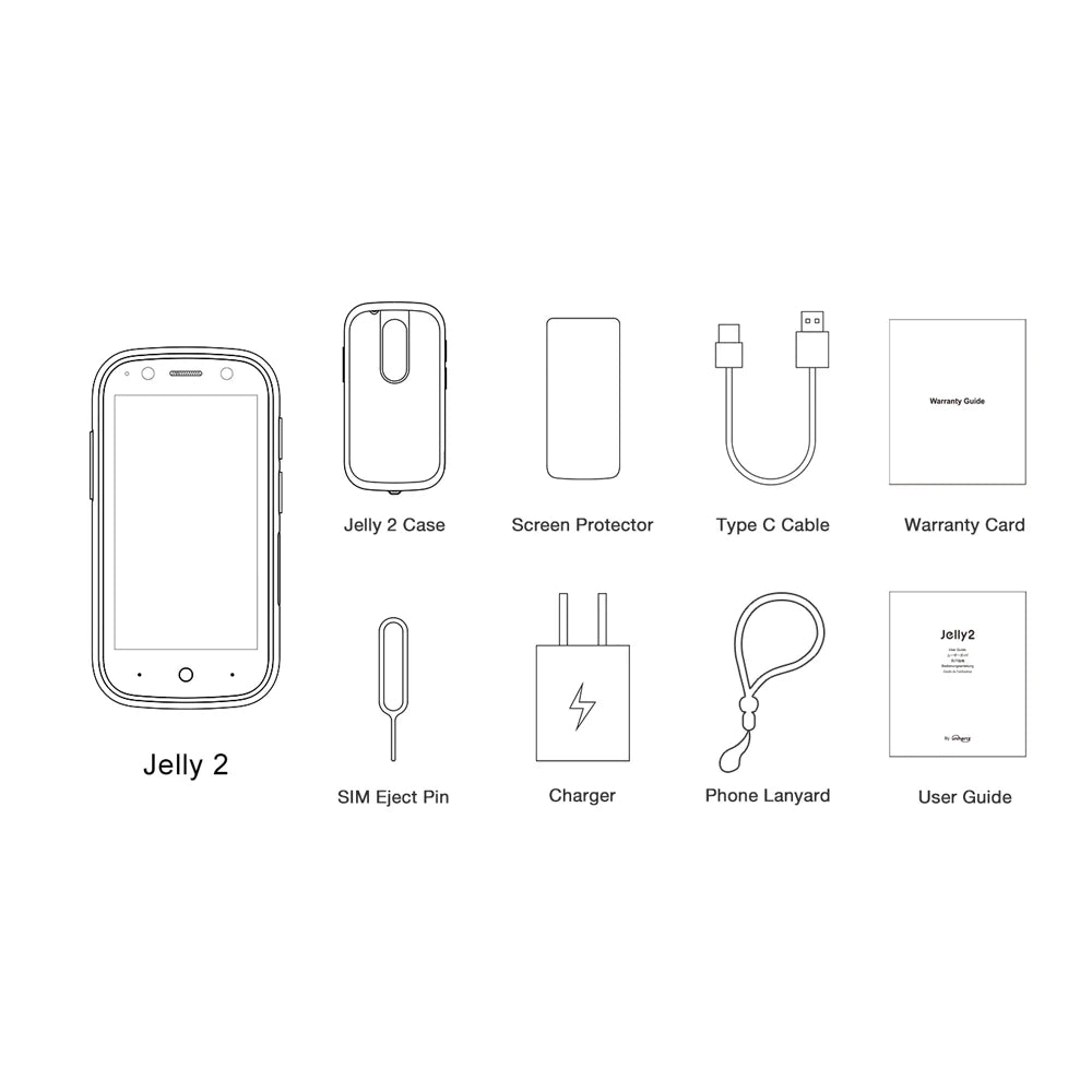 Unihertz Jelly 2 Android 11 4G Smartphone
