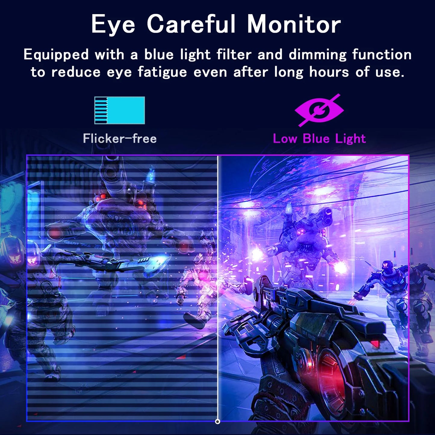 GreBear 165/144Hz 24 Inch Gaming Monitor
