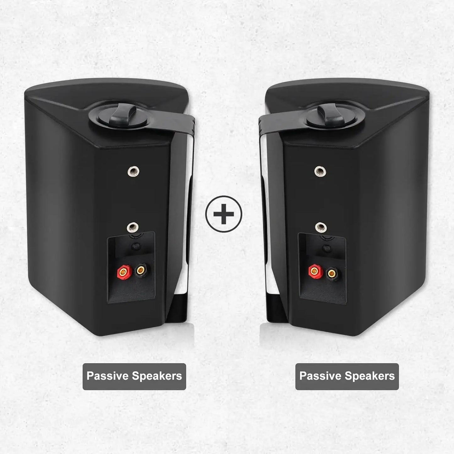 Herdio 5.25'' Passive Indoor Outdoor Speakers