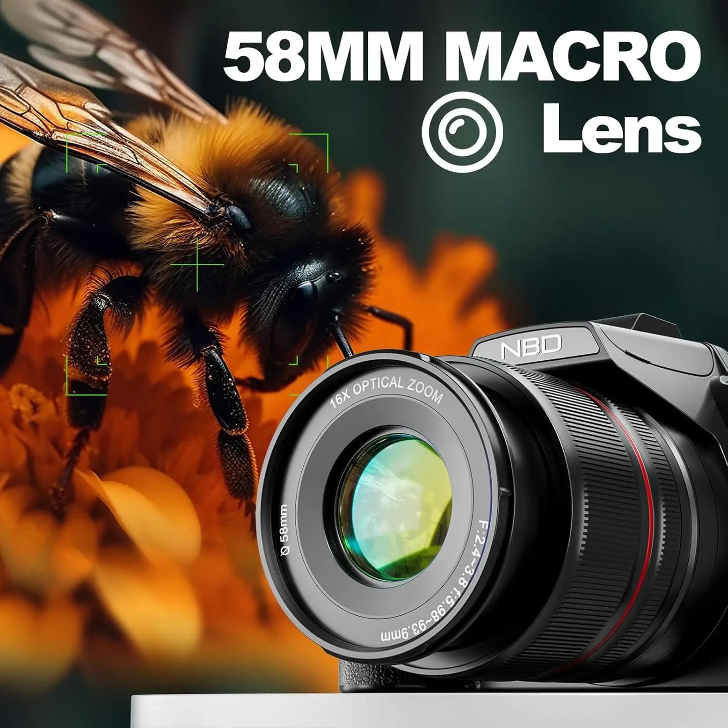 NBD 5K Digital Cameras For Photography