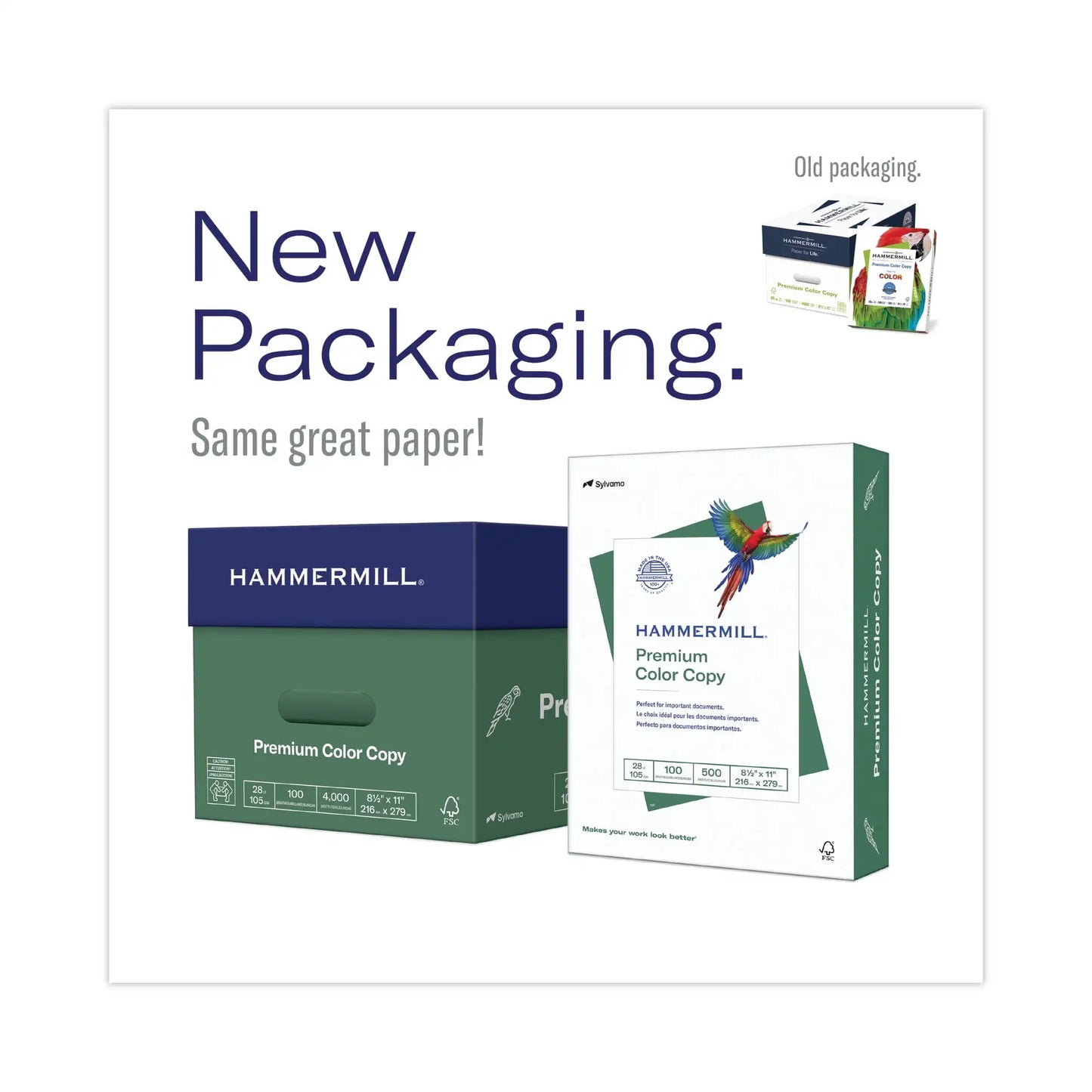 Hammermill Printer Paper, 28lb Premium Color Copy