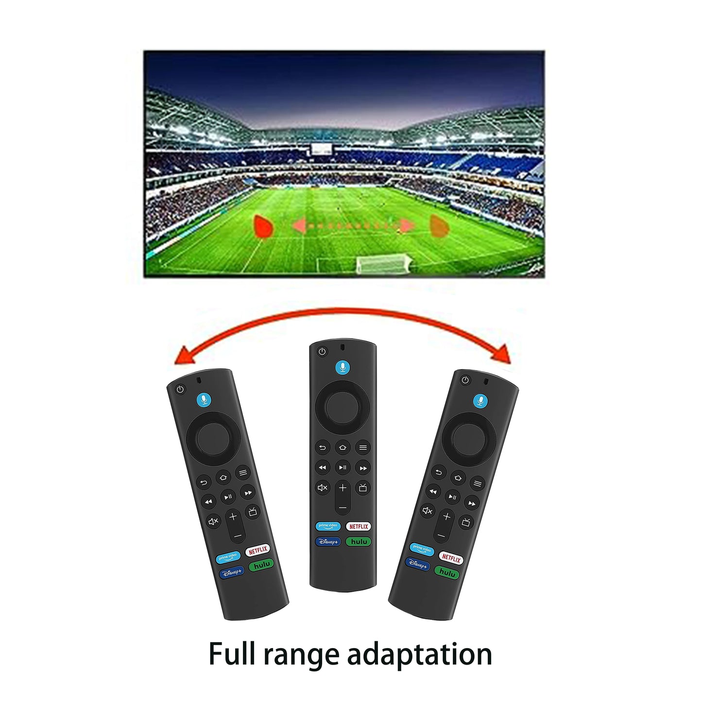 Remote L5B83G Control Replacement (3rd Gen) - Fits AMZ TV Stick & Fire TV Cube