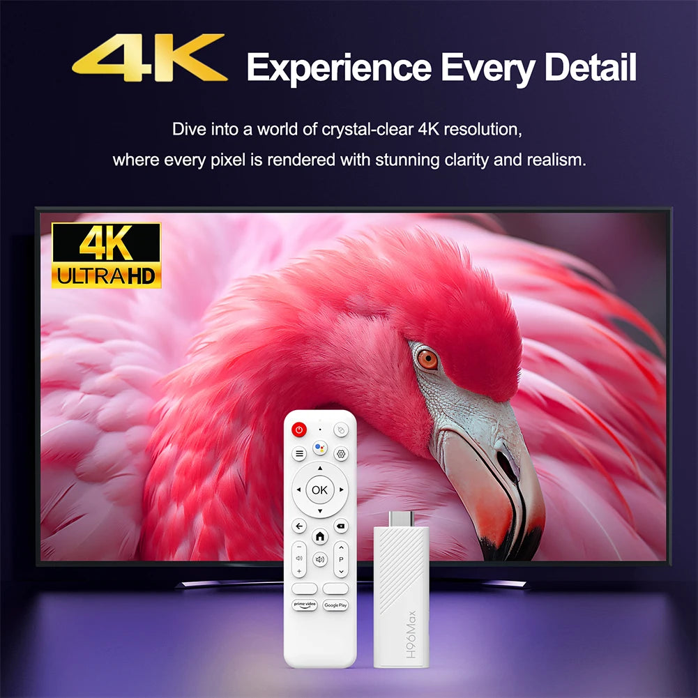 Android 14.0 TV Stick 4K Smart TV Box WIFI BT5.0