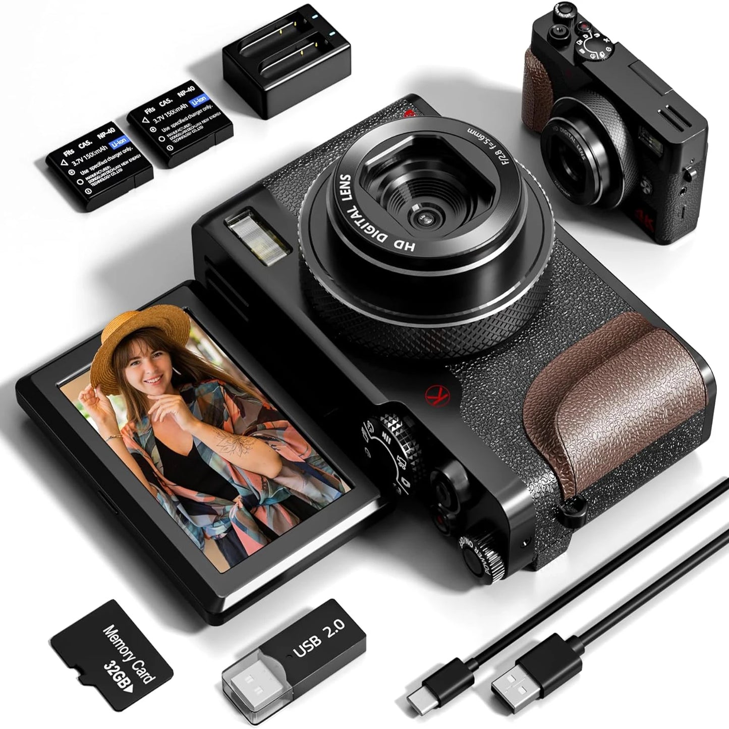 NBD 56MP Digital Camera for Photography