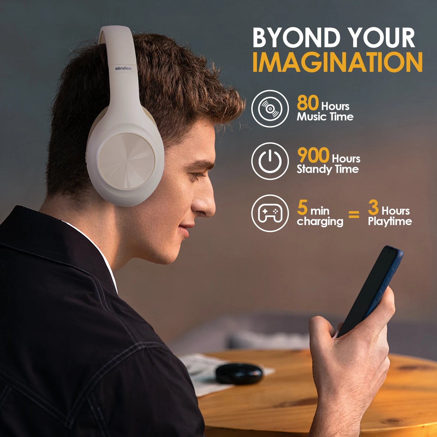 Siindoo JH-923 Wireless Bluetooth Headset