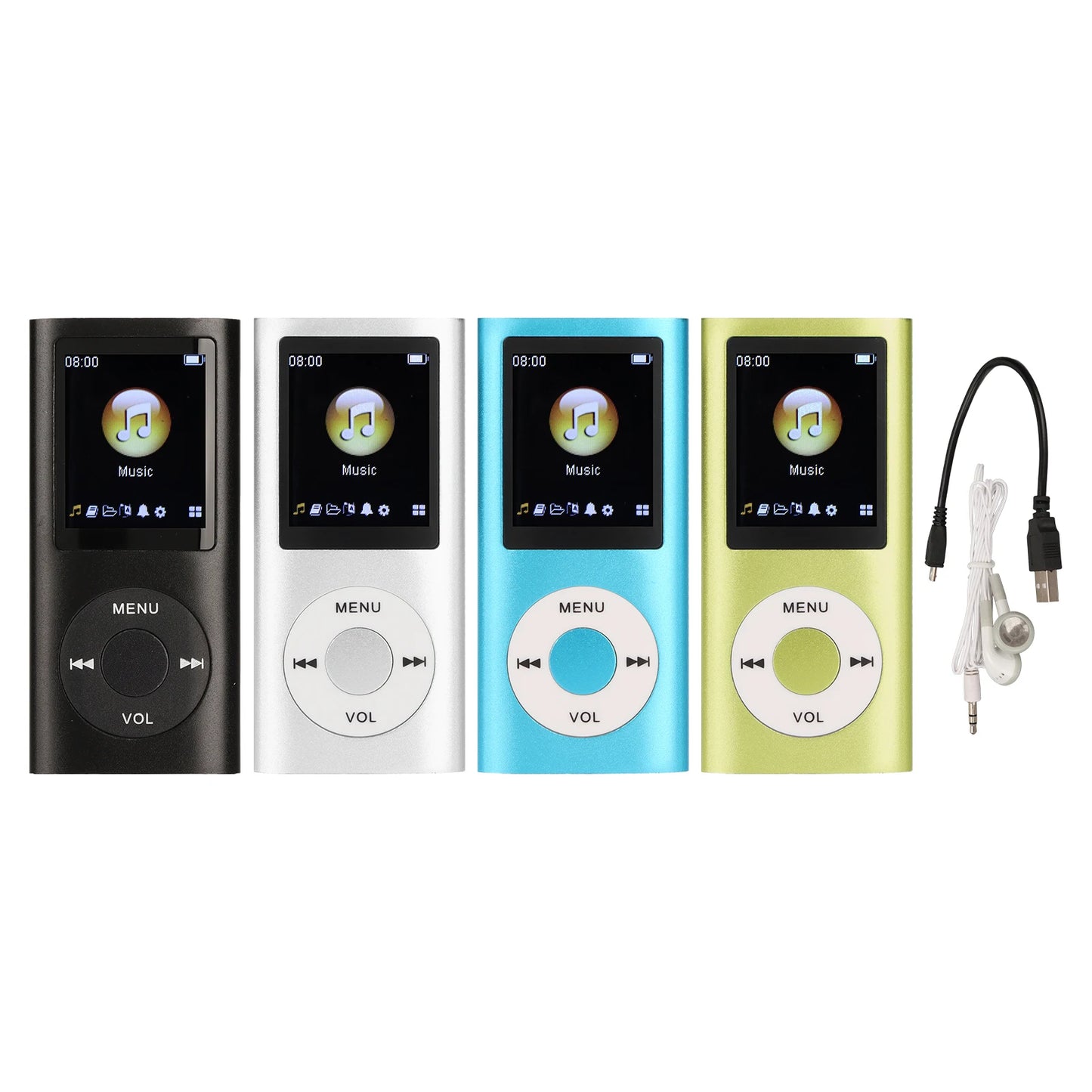 Stylish Multifunctional Lossless Sound Portable MP3 Music Player