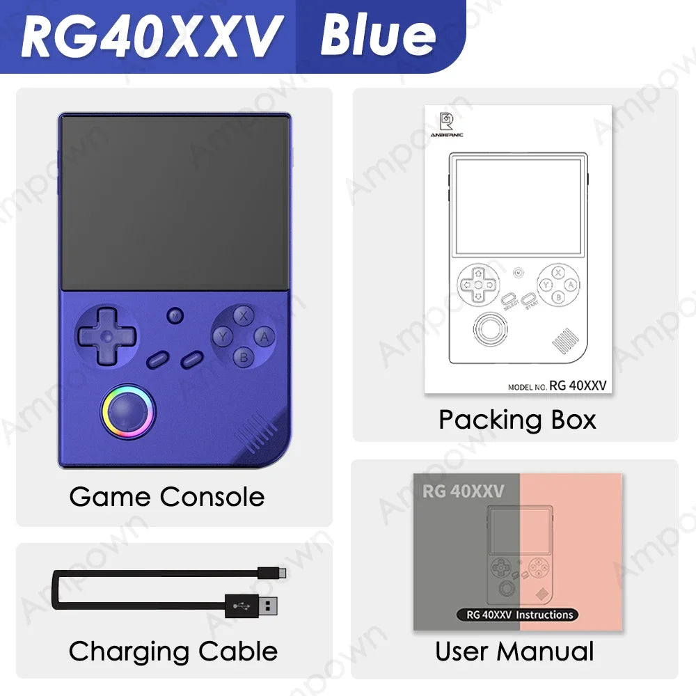 ANBERNIC RG40XXV Handheld Game Console 4'' IPS Screen