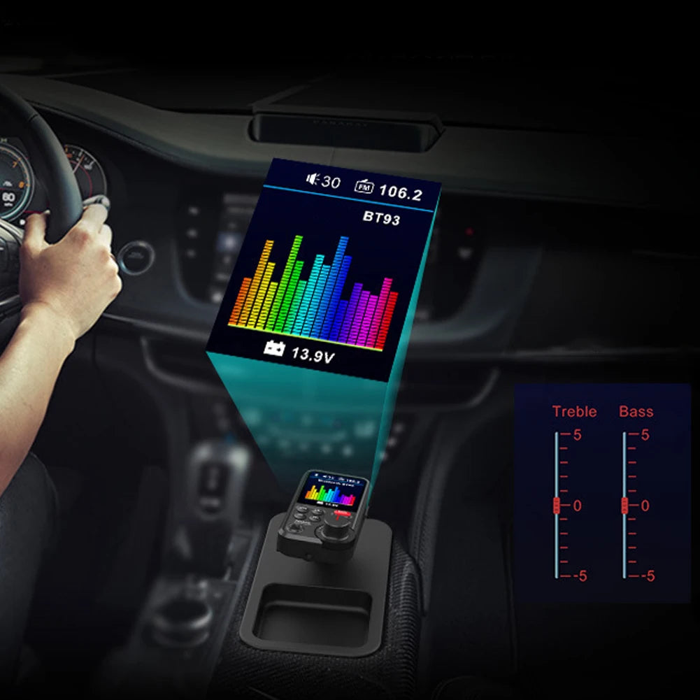 1.8 Inch Bluetooth-Compatible Quick Car Charging Music Player