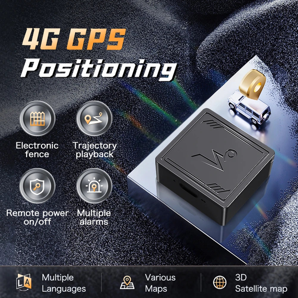 4G GPS Tracker for Vehicles and Bags