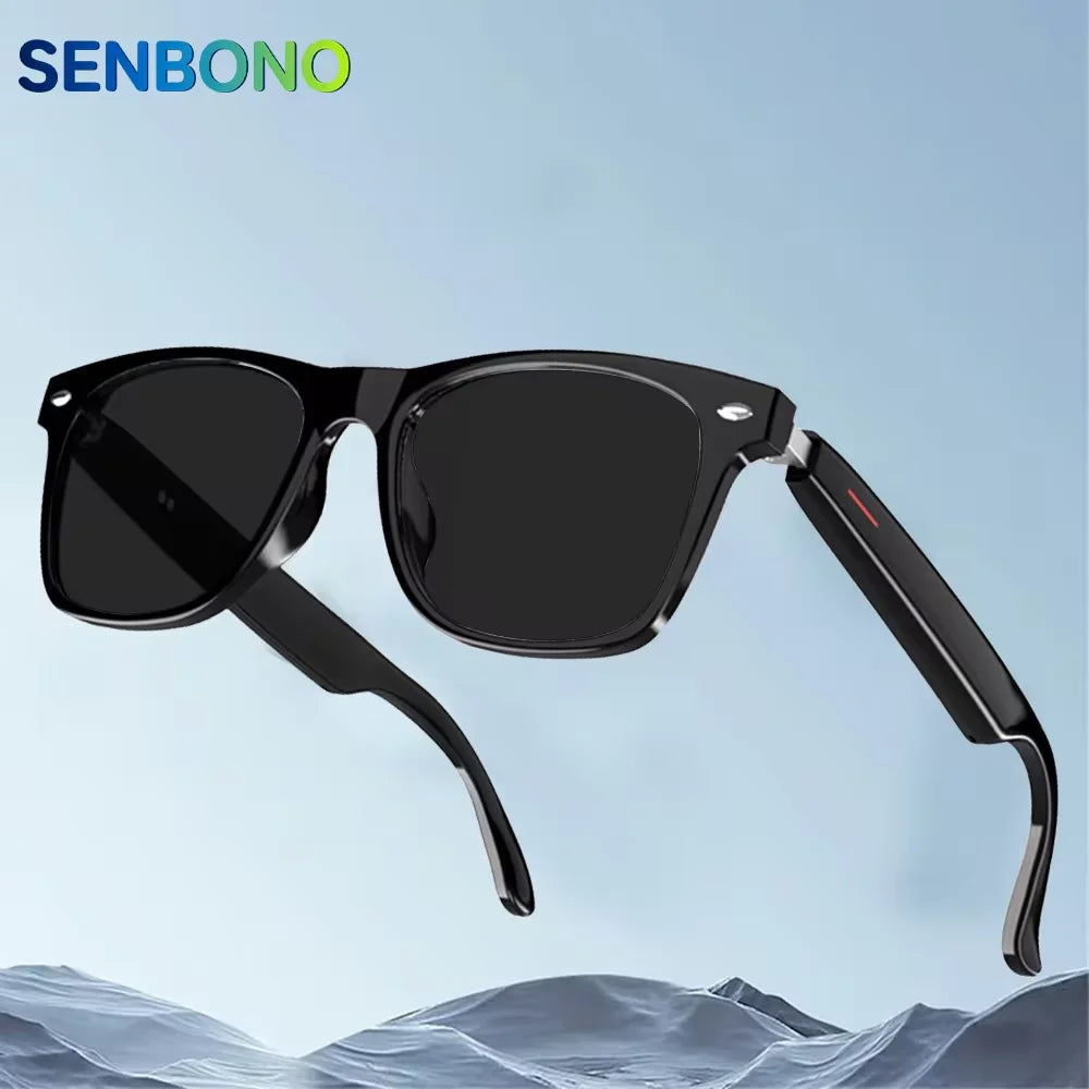 SENBONO Smart Glasses with Music & Hands-Free Calling