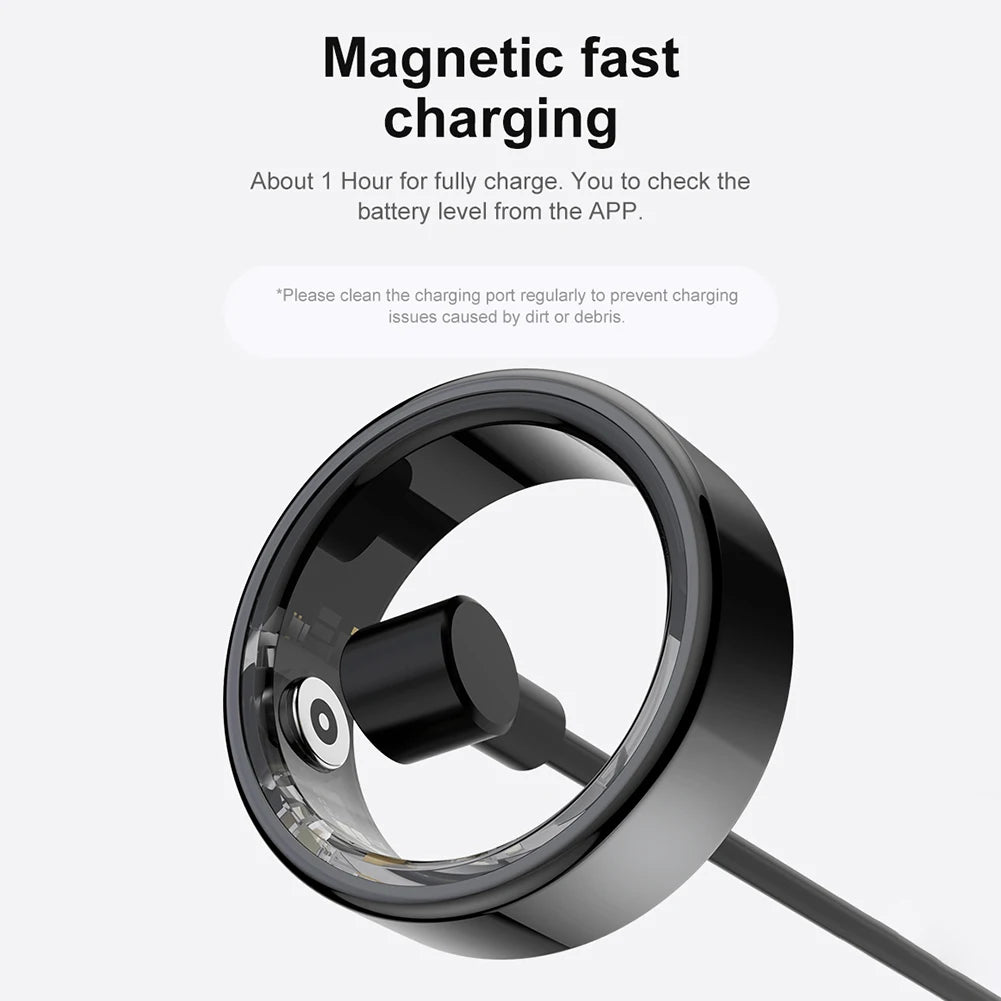 R02 Smart Ring Military Grade Titanium
