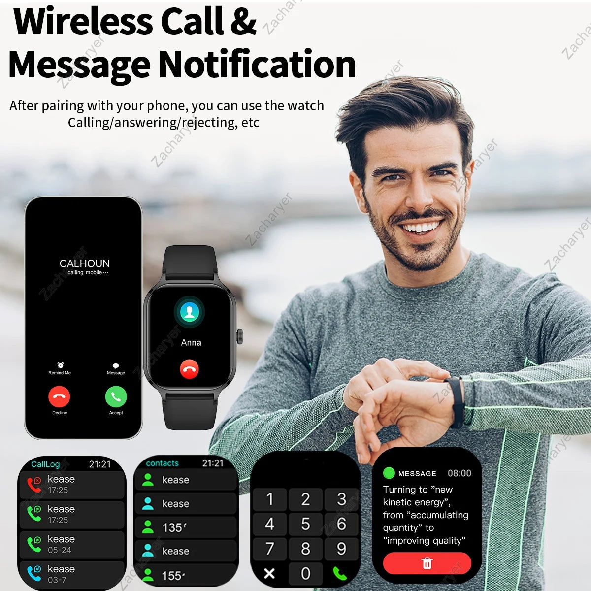 Smart watch with Multiple Sports Modes