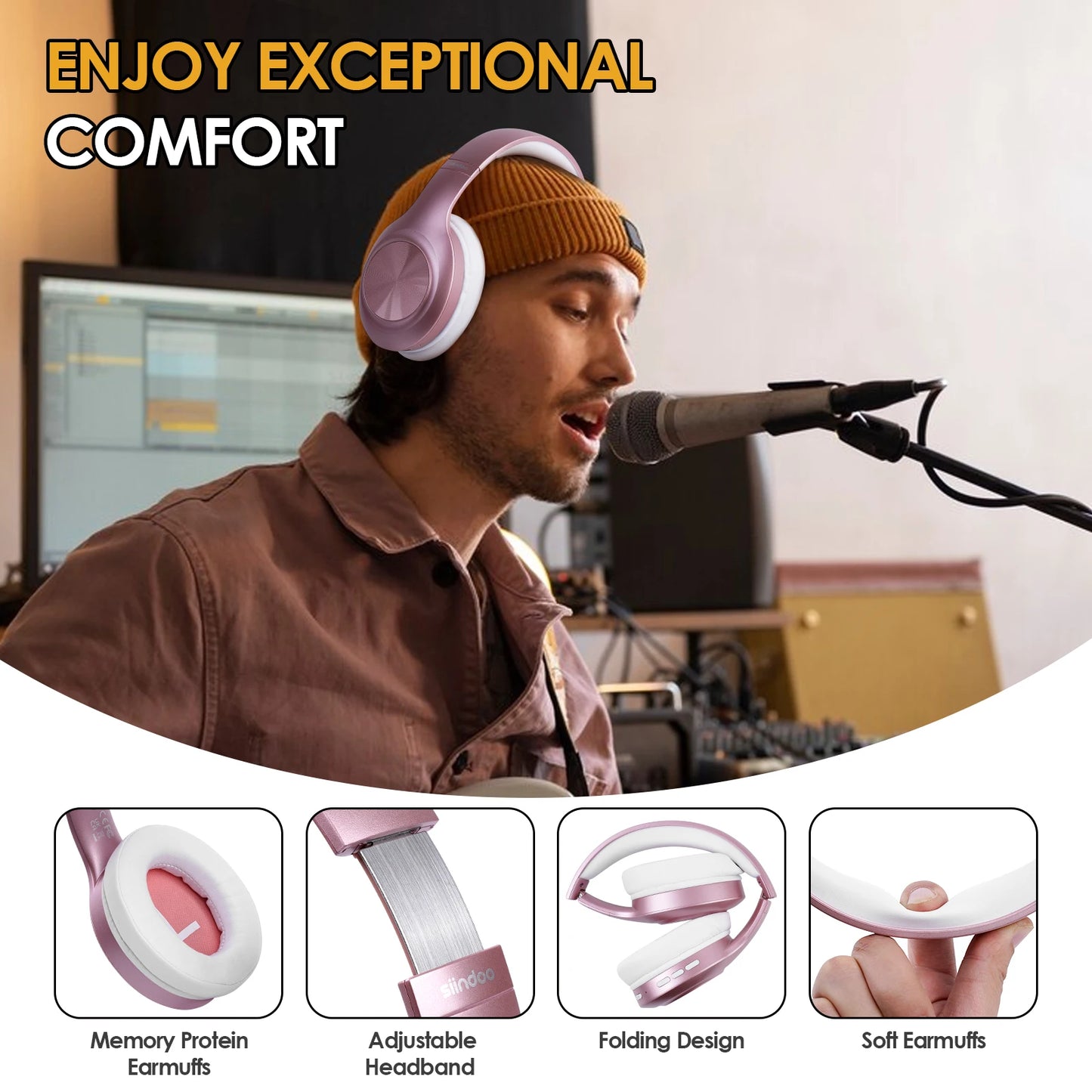 Siindoo JH-923 Wireless Bluetooth Headset