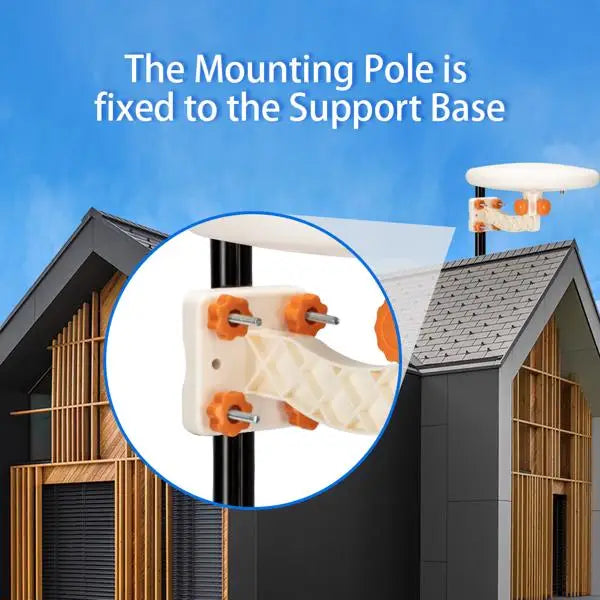 Leadzm TA-A1 150 Miles TV Antenna Indoor Outdoor