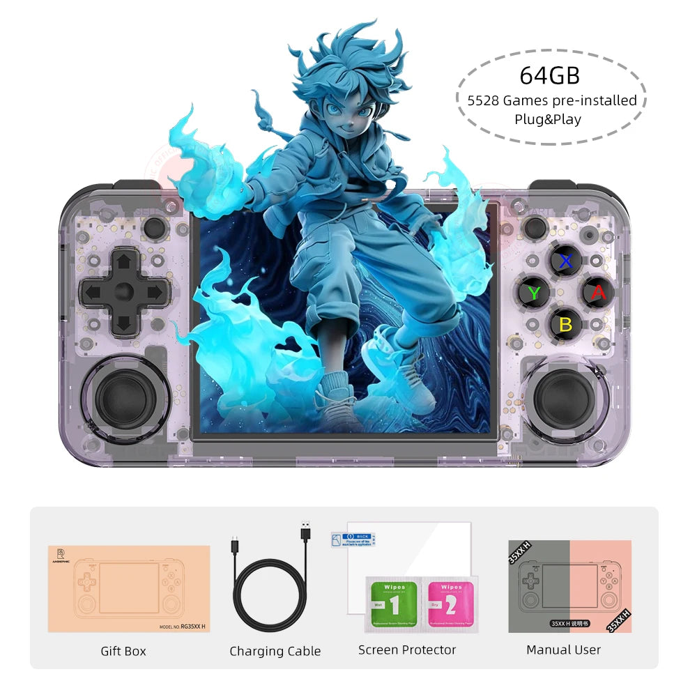 ANBERNIC RG35XX H Handheld Gaming Console