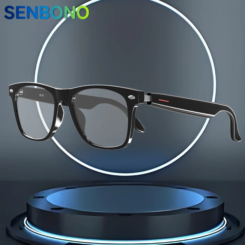 SENBONO Smart Glasses with Music & Hands-Free Calling