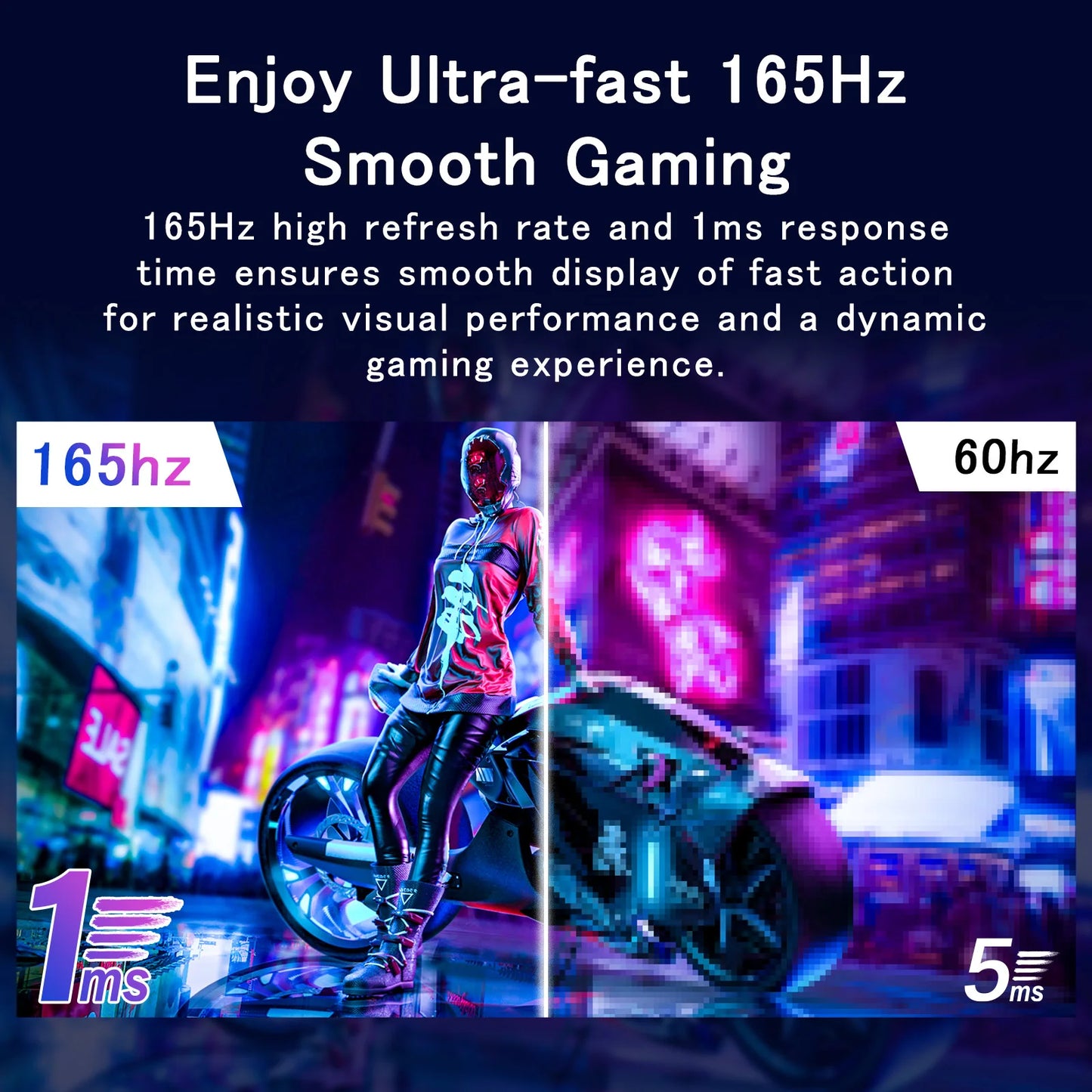 GreBear 165/144Hz 24 Inch Gaming Monitor