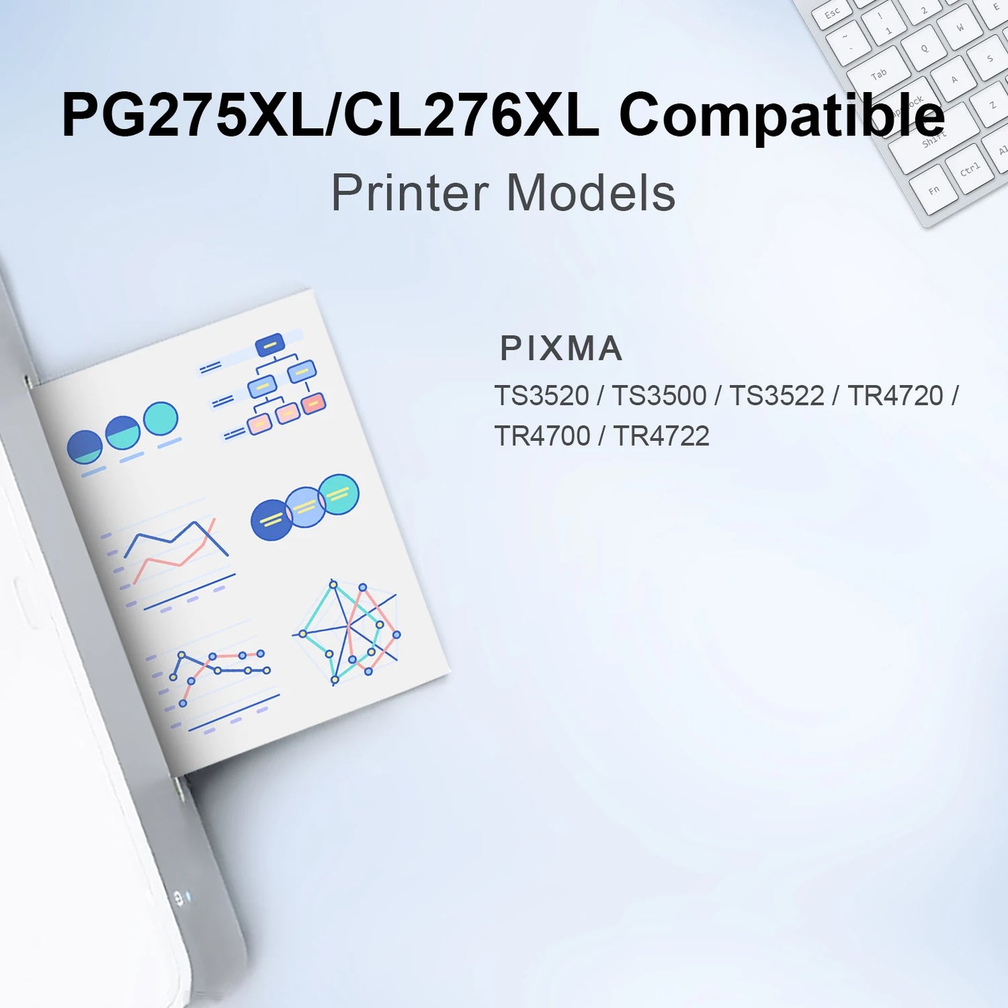 KT INK Remanufactured Ink cartridges for Canon Printers