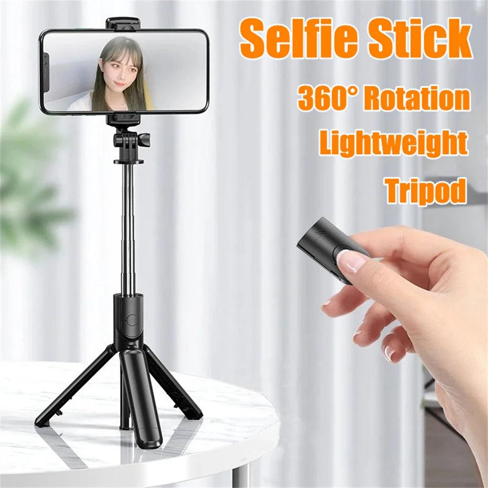 2025 New Foldable telescopic Tripod Selfie Stick