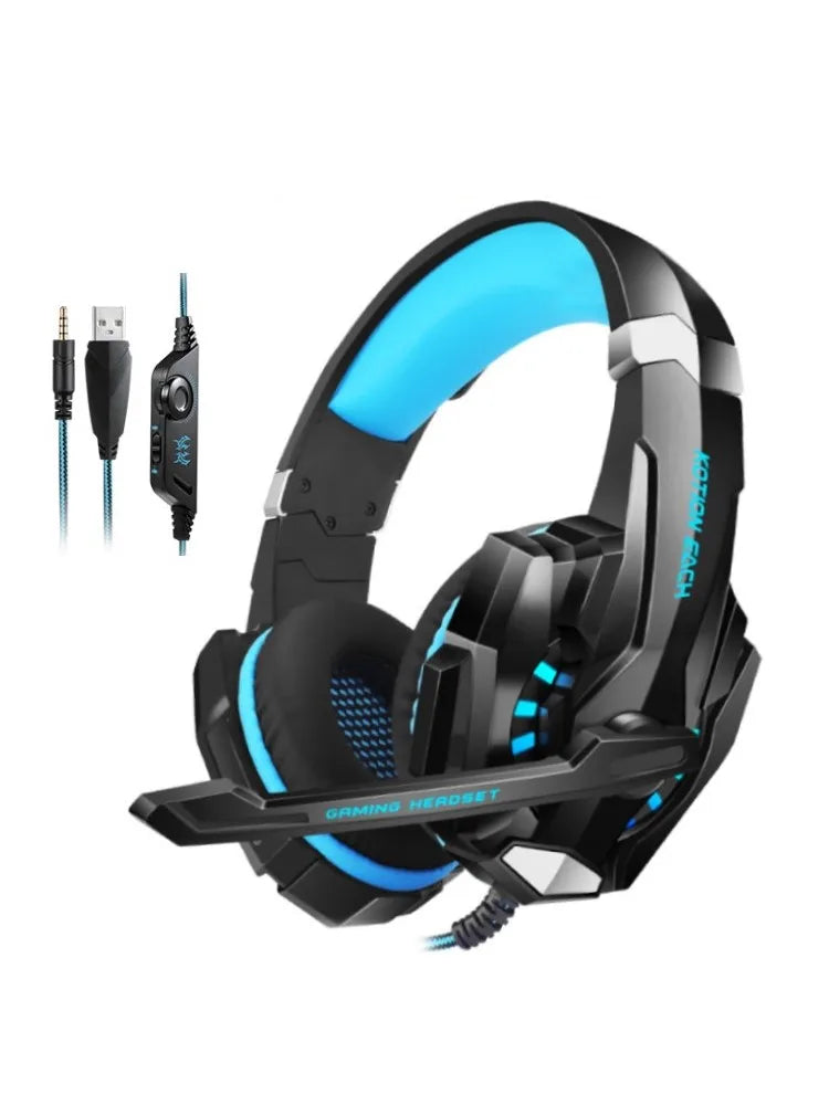 Adjustable Wired Headset Gaming Headphone