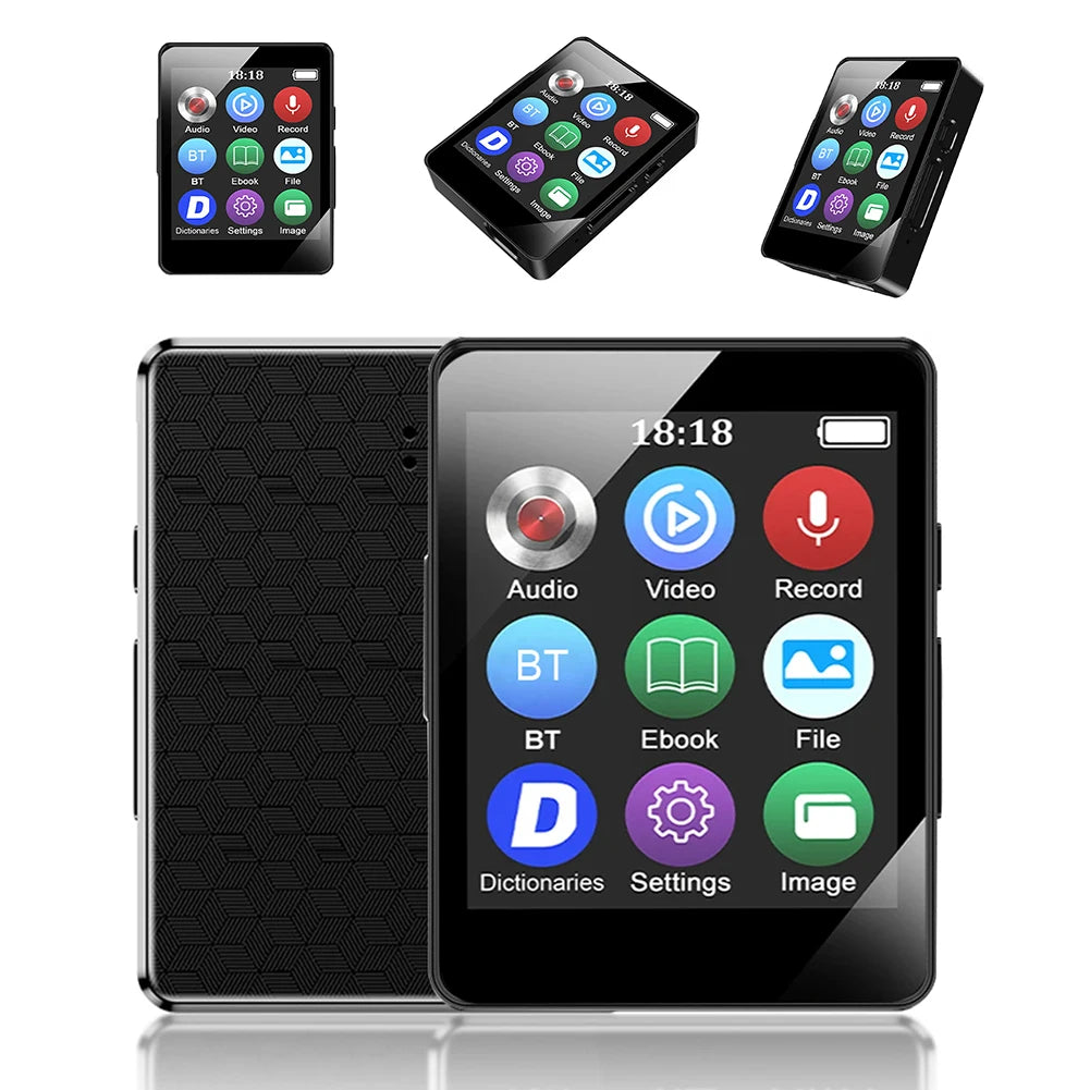 8/16/32/64GB MP3 Music Player with HiFi Bluetooth