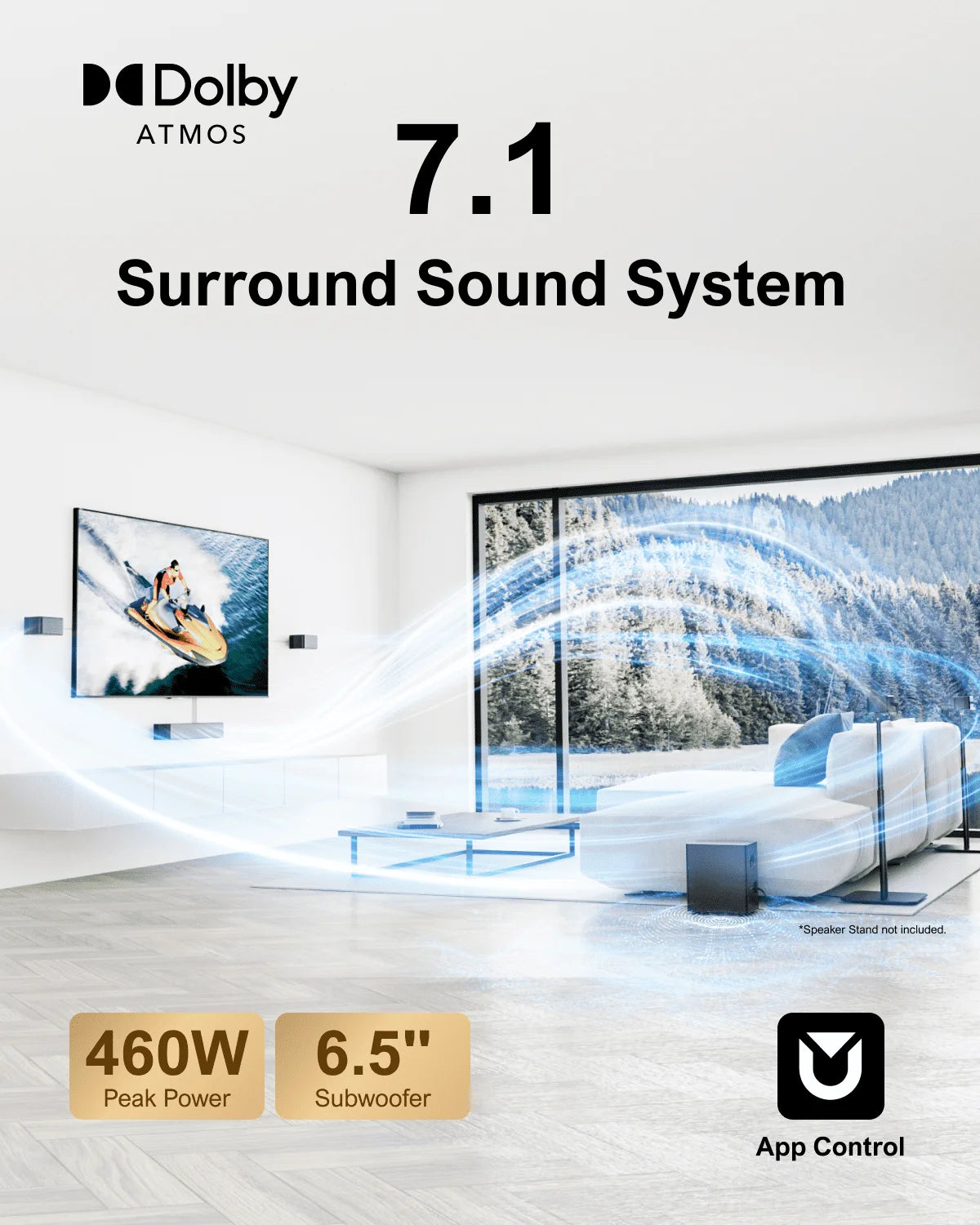 ULTIMEA 460W 7.1ch Home Theater System