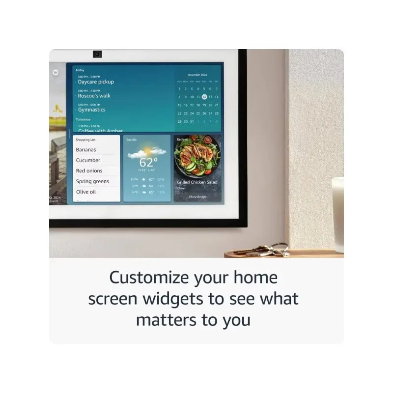 Echo Show 15 HD 15.6" smart kitchen TV with Alexa