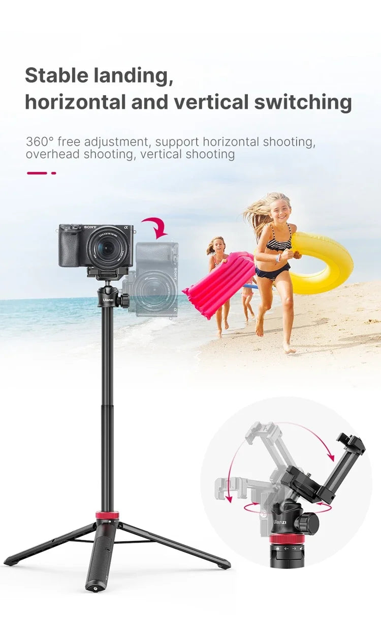 Ulanzi MT-44 1.46M Extend Selfie Stick Tripod