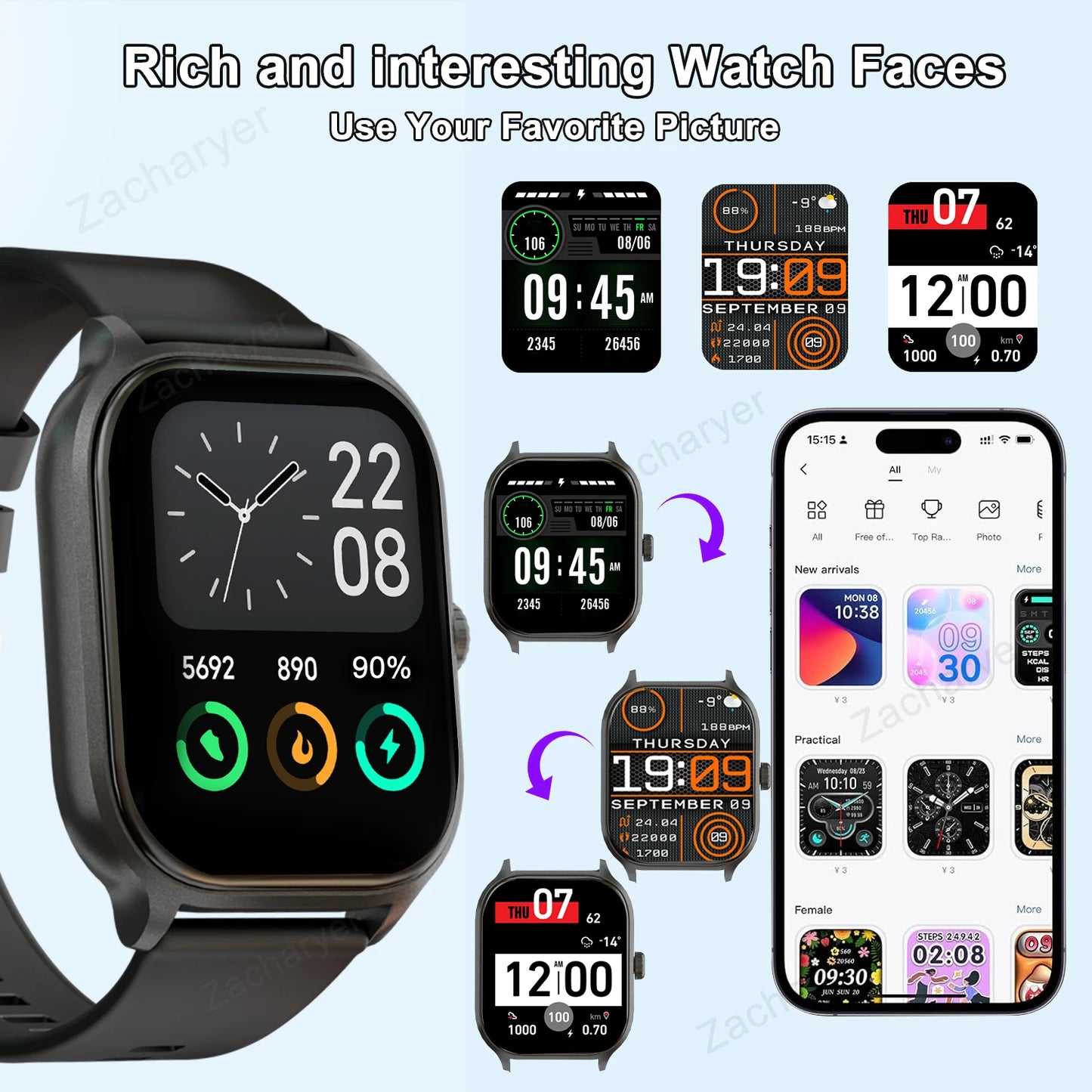 Multifunctional Smart/Sports Watch