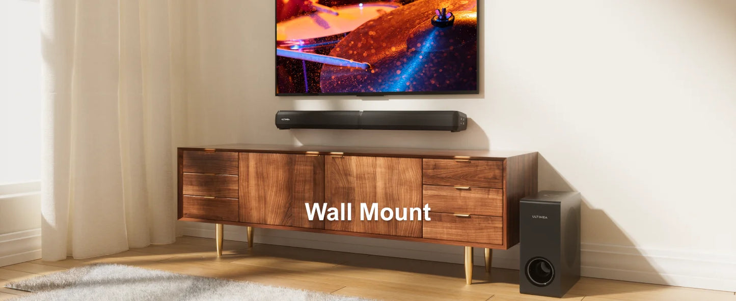 ULTIMEA 200W Home Theater Bluetooth Speakers with Soundbar