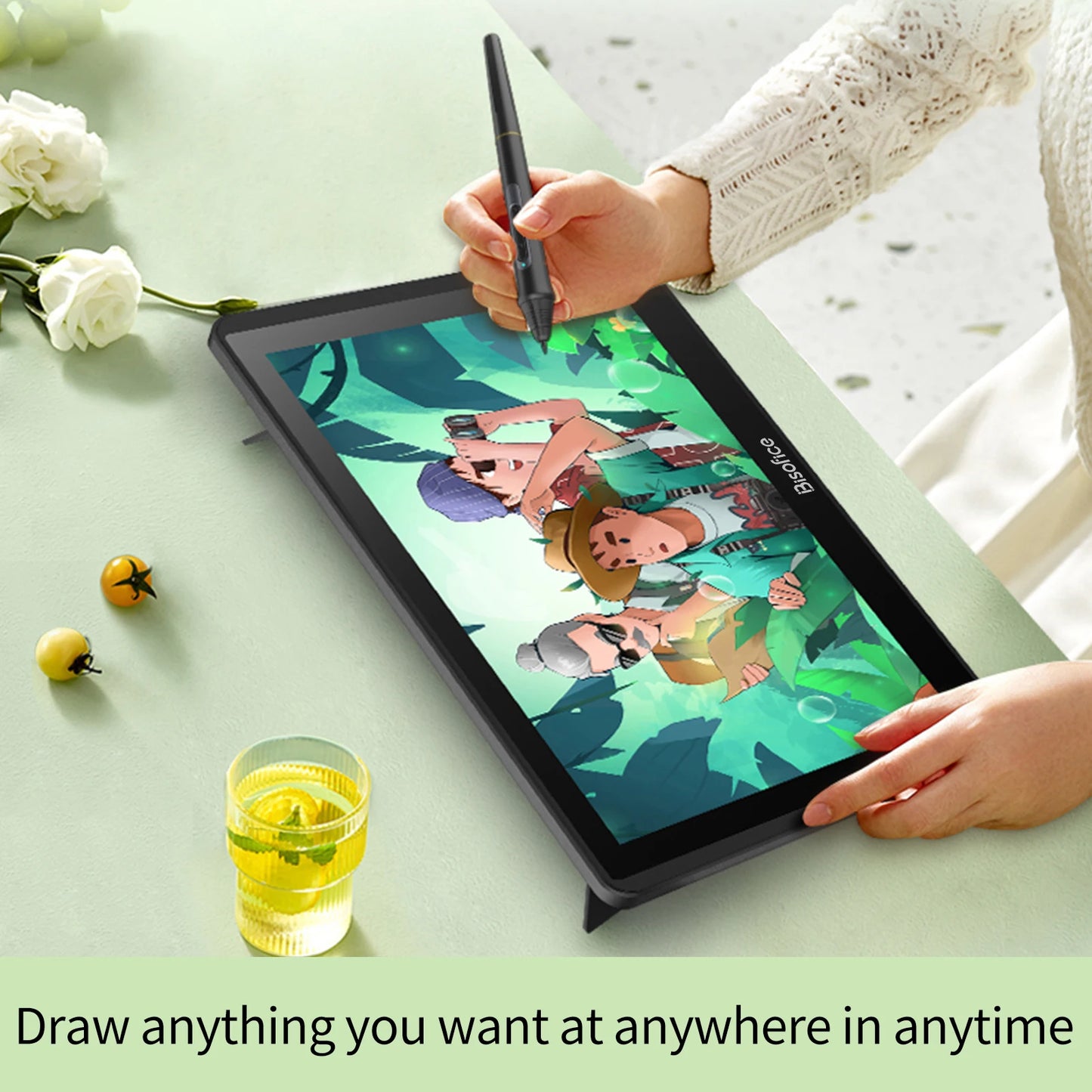 Bisofice Graphics Drawing Tablet Monitor 11.6 Inch