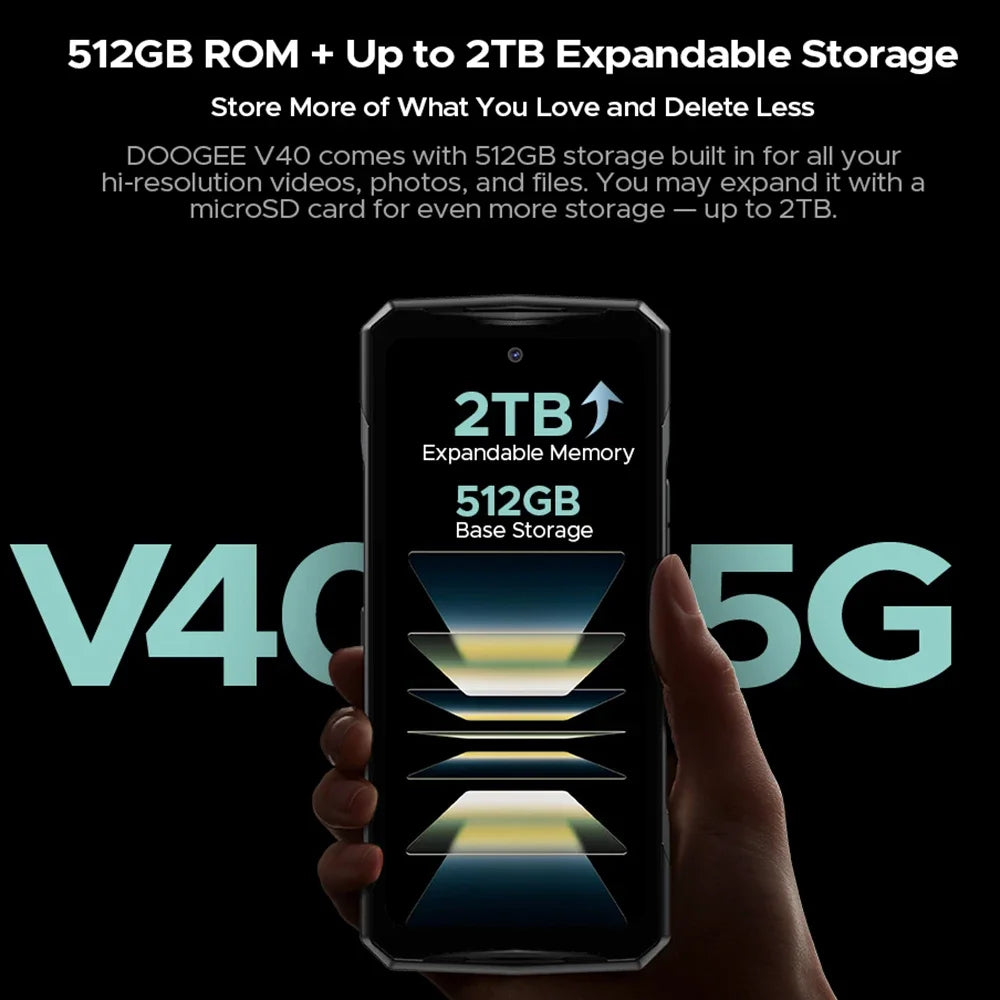 DOOGEE Global Version V40 5G Rugged Phone