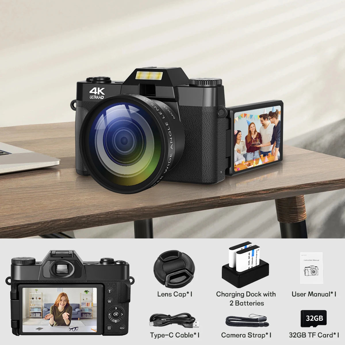 Multipurpose Compact Digital Camera