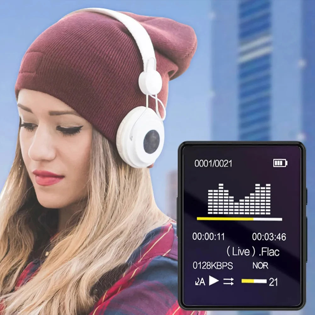 8/16/32/64GB MP3 Music Player with HiFi Bluetooth