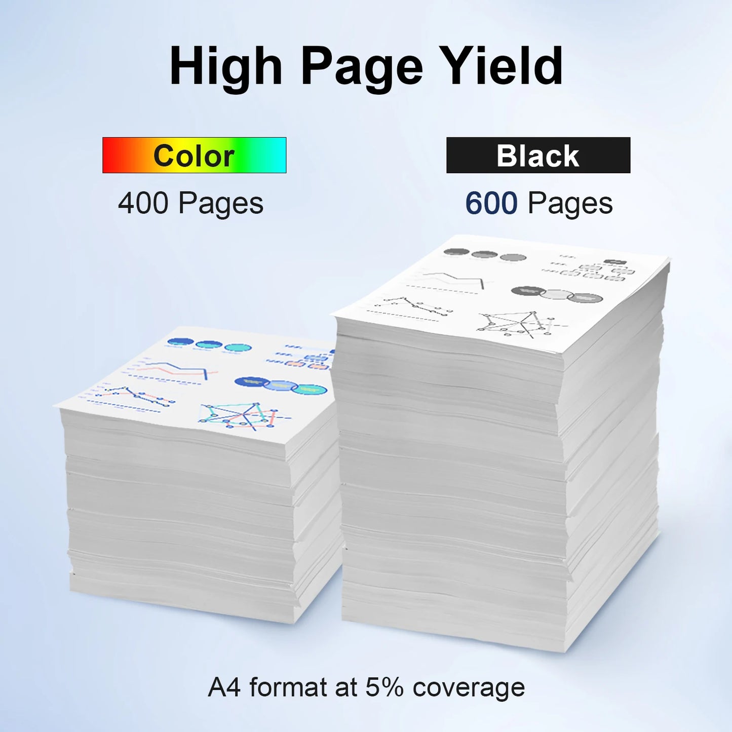 KT INK Remanufactured Ink cartridge Replacements for Canon Printer