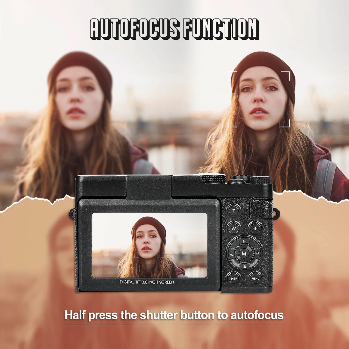 NBD 56MP Digital Camera for Photography