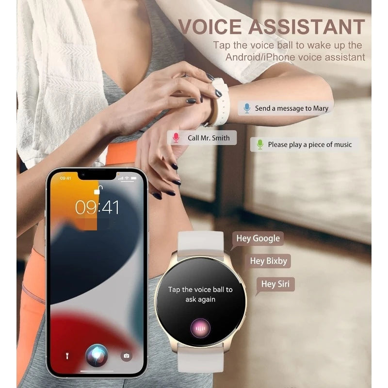 Smart Watch for Women, for Android and iOS Phones