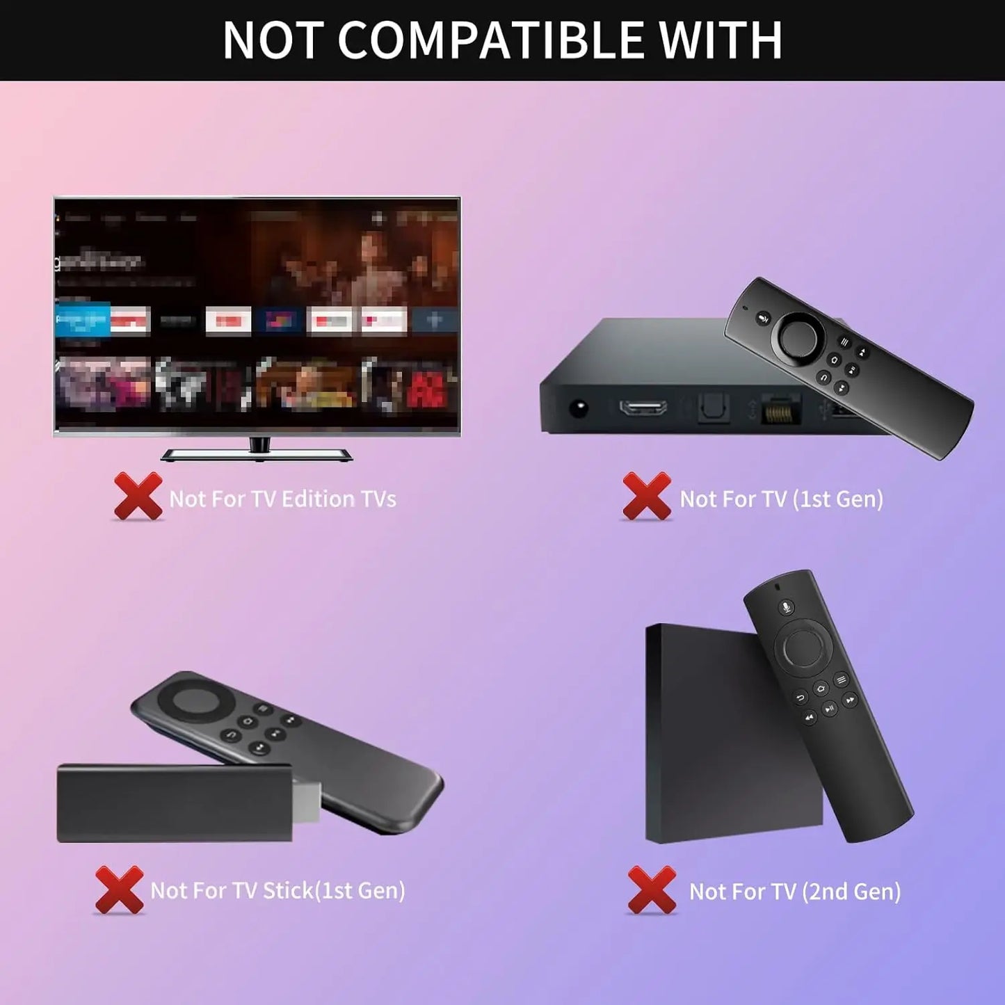Remote L5B83G Control Replacement (3rd Gen) - Fits AMZ TV Stick & Fire TV Cube