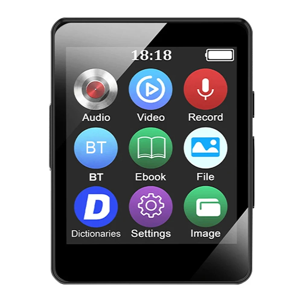 8/16/32/64GB MP3 Music Player with HiFi Bluetooth