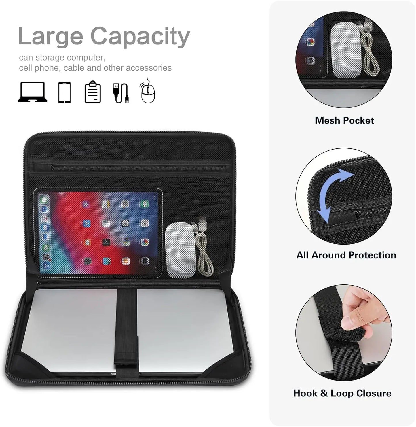 Waterproof Laptop Sleeve Bag Briefcase Cover