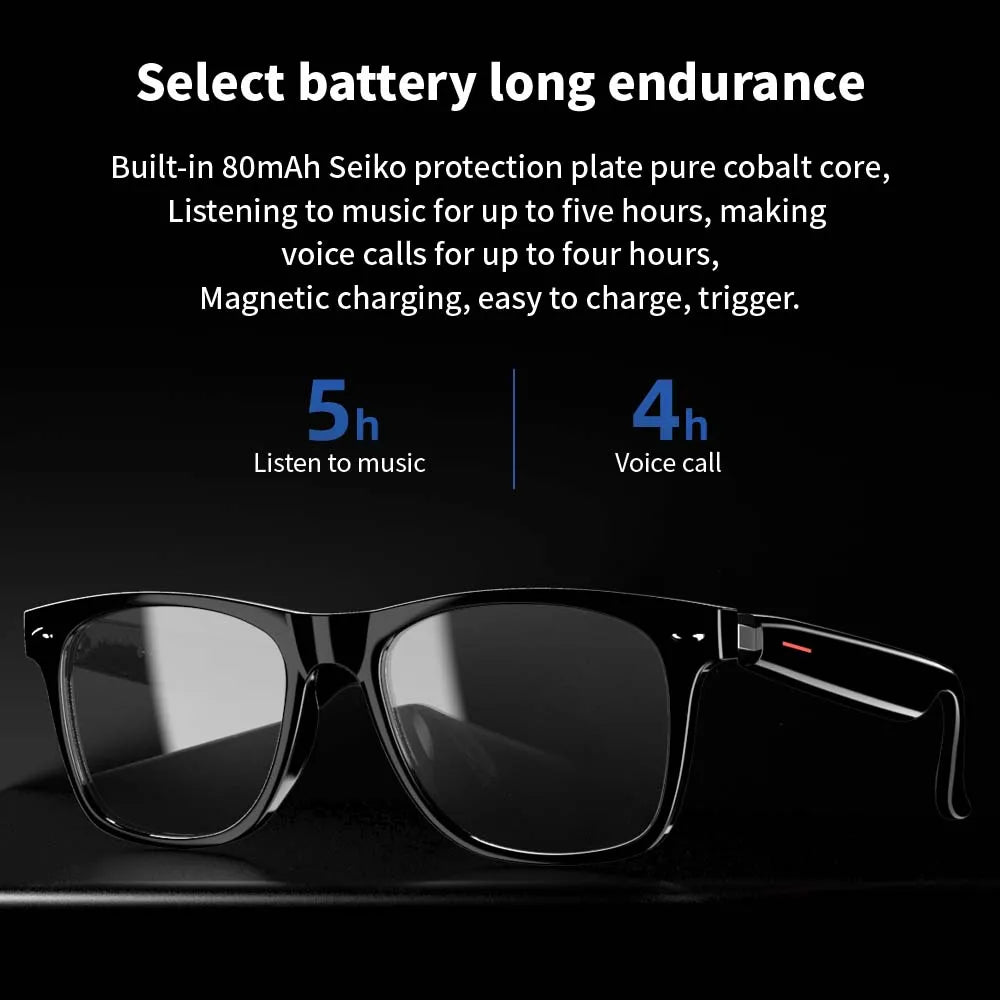 SENBONO Smart Glasses with Music & Hands-Free Calling