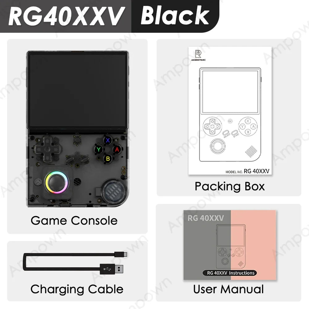 ANBERNIC RG40XXV Handheld Game Console 4'' IPS Screen